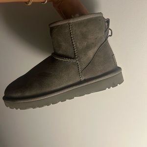 Grey short Ugg boots
